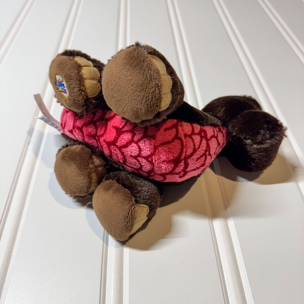 Ganz Webkinz Cocoa Dinosaur HM338 | No Code Tag | Stuffed Plush Animal - Picture 4 of 6